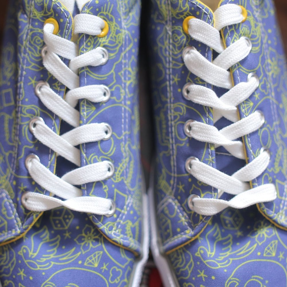 NWT Ed Hardy Skull Sneakers. - Picture 10 of 10